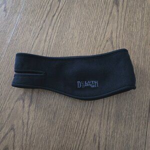 Duluth Trading Co Men's Ball Cap Fleece Ear Warmer M/L Black